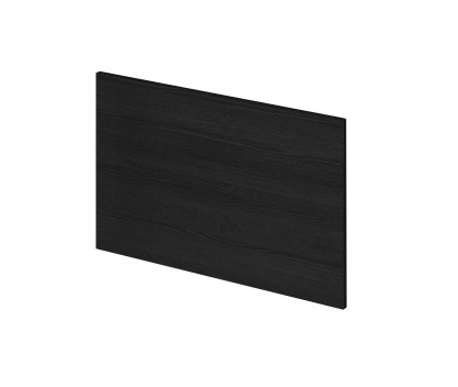 Charcoal Black 700mm Square Shower Bath End Panel